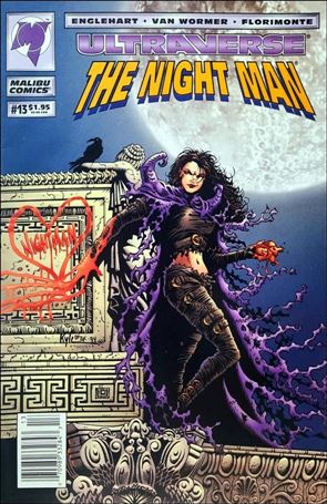 Night Man (1993) issue 13-B Newsstand Cover