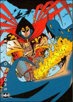 Batman: Saga of the Dark Knight (Base Set) card 66 Sword of Azrael - Knight of St. Dumas