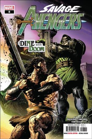 Savage Avengers (2019) issue 8 Valerio Giangiordano Cover