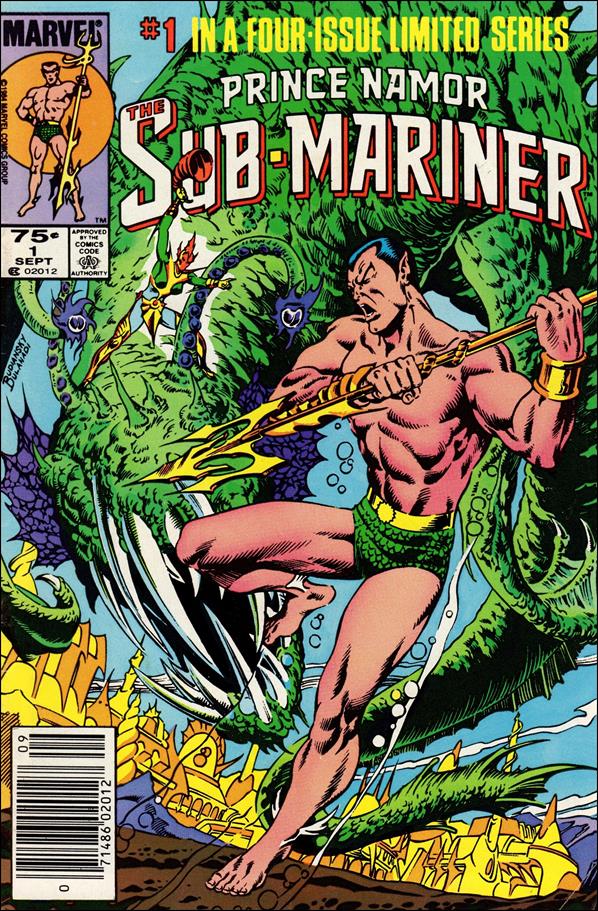 Prince Namor Sub-Mariner 1 A, Sep 1984 Comic Book by Marvel