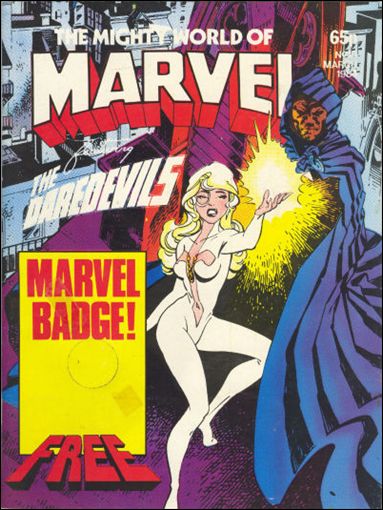 Mighty World of Marvel (UK) (1983) issue 10 Cardstock Cover