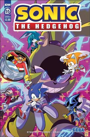Sonic the Hedgehog (2018) issue 55-B Priscilla Tramontano Cover