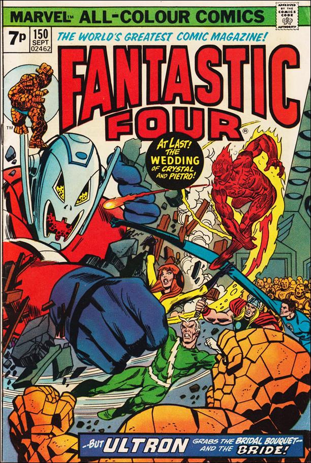 Fantastic Four (1961) issue 150-B UK Price Cover