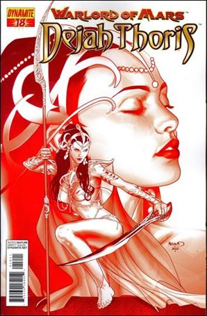 Warlord of Mars: Dejah Thoris issue 18-C Paul Renaud 1:10 Martian Red Cover