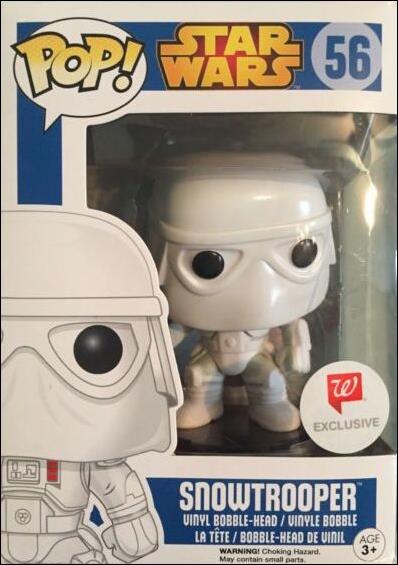 POP! Star Wars figure 56 Snowtrooper Walgreens Exclusive