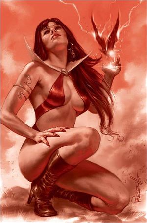 Vengeance of Vampirella (2019) issue 17-O Lucio Parrillo 1:35 Red Tint Virgin Cover