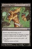 Magic the Gathering: Duel Decks: Divine vs. Demonic (Base Set) card 56 Consume Spirit