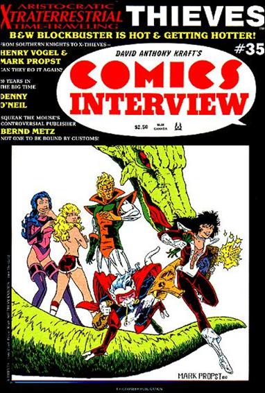 David Anthony Kraft's Comics Interview issue 35