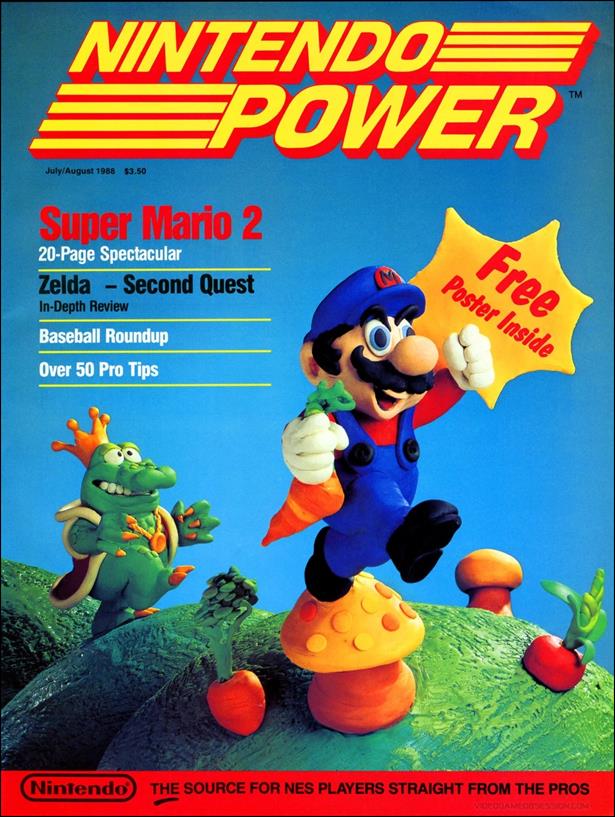 Nintendo Power issue 1-B "July/August" Cover