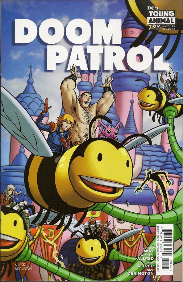 Doom Patrol (2016) issue 7-B Nick Derington Cover