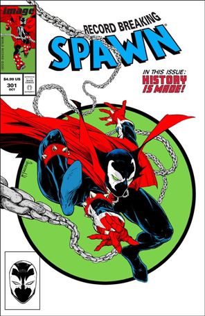 Spawn issue 301-H Todd McFarlane Homage Cover