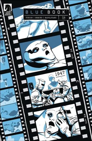 Blue Book: 1947 issue 4 Michael Avon Oeming Cover