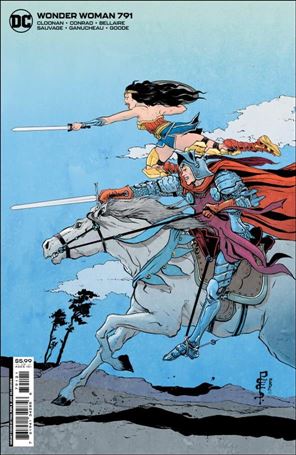 Wonder Woman (1942) issue 791-B Paul Pope Cardstock Cover