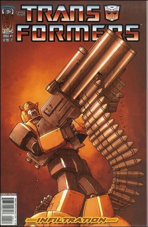 Transformers: Infiltration issue 4-C Andrew Wildman Standard Cover