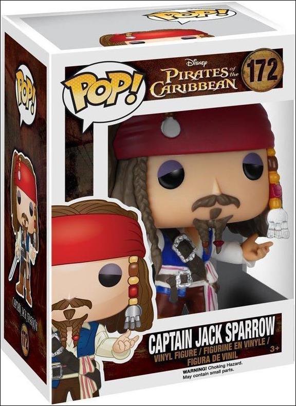 POP! Disney figure 172 Captain Jack Sparrow
