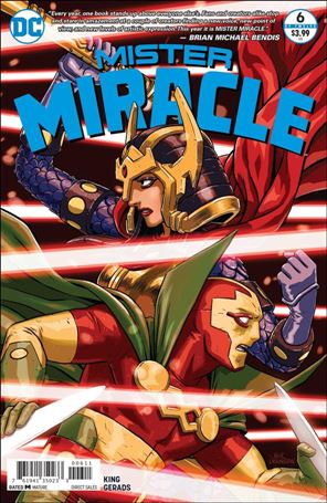 Mister Miracle (2017) issue 6 Nick Derington Cover
