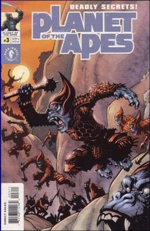 Planet of the Apes (2001/09) issue 3 Derek Thompson Cover