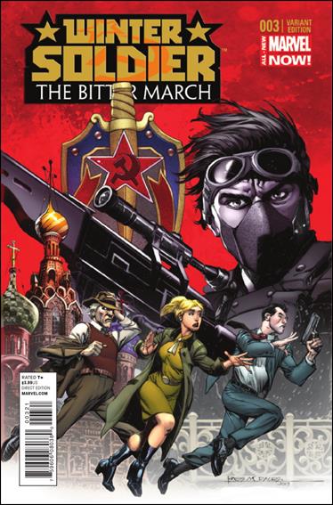 Winter Soldier: The Bitter March issue 3-B Rags Morales Cover