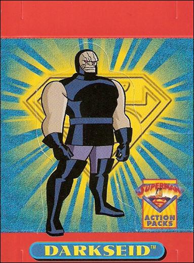 Superman Action Packs (Pop-Out Subset) card P12 Darkseid