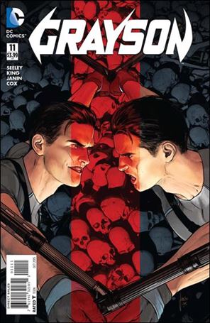Grayson issue 11 Mikel Janin Cover