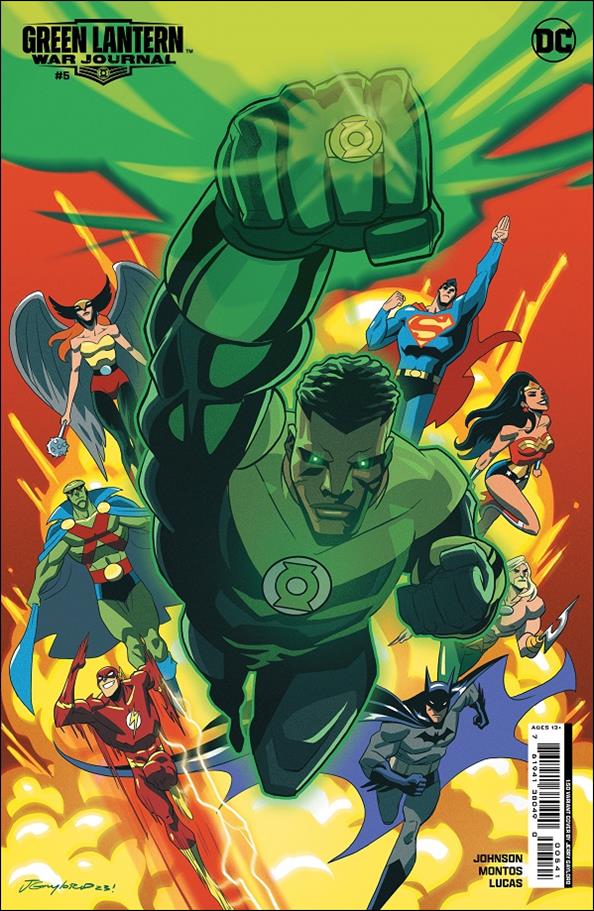 Green Lantern: War Journal issue 5-D Jerry Gaylord 1:50 Cardstock Cover