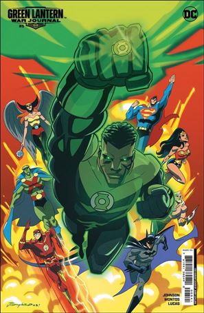 Green Lantern: War Journal issue 5-D Jerry Gaylord 1:50 Cardstock Cover