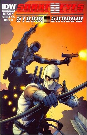 Snake Eyes and Storm Shadow issue 14-B Lee Ferguson Cover