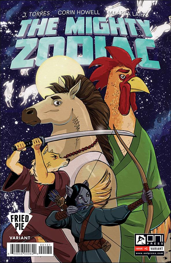 Mighty Zodiac issue 1-C Leila Del Duca Fried Pie Cover 