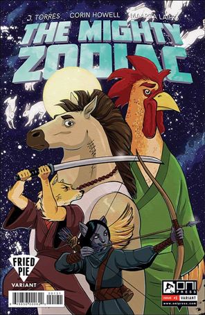 Mighty Zodiac issue 1-C Leila Del Duca Fried Pie Cover 