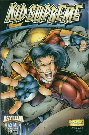 Asylum (1995) issue 9 Flipbook with The Foot Soldiers Cover