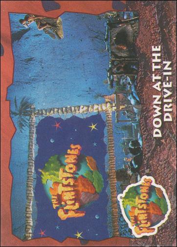 Flintstones: The Movie (Base Set) card 15 Down at the Drive-In
