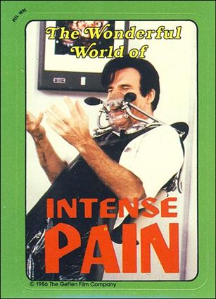 Little Shop of Horrors (Movie) (Base Set) card 37 The Wonderful World of Intense Pain