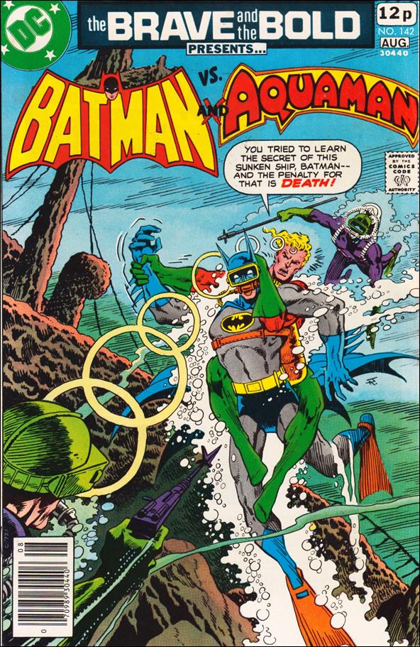 Brave and the Bold (1955) issue 142-B UK Price Cover