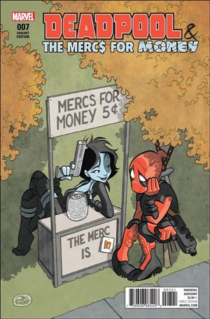 Deadpool & the Mercs for Money (2016/09) issue 7-B  Jay P. Fosgitt 1:25 Cover