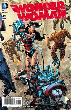 Wonder Woman (2011) issue 49-C Kim Jung Gi Justice League Connecting Cover