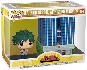 POP! Town figure 4 U.A. High School with Izuku Midoriya