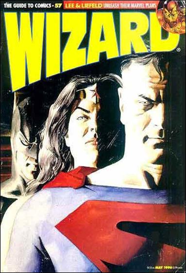Wizard: The Guide to Comics issue 57-B Alex Ross Kingdom Come Cover
