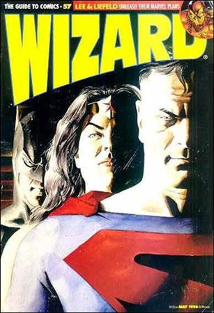 Wizard: The Guide to Comics issue 57-B Alex Ross Kingdom Come Cover