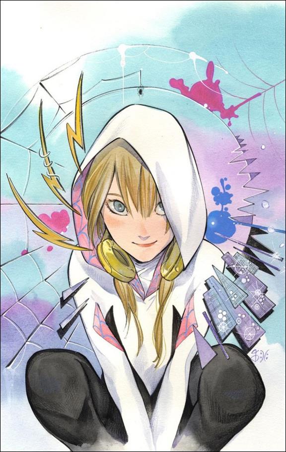 Spider-Gwen: The Ghost-Spider (2024) issue 1-N Peach Momoko Exclusive Virgin Cover 1/1000