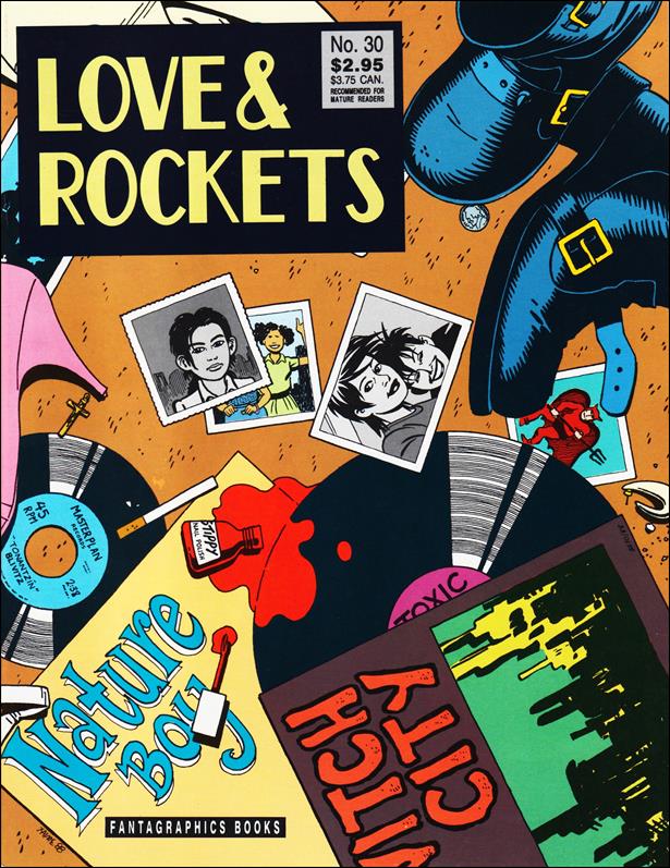 Love and Rockets (1982/09) issue 30-B Wraparound Cover