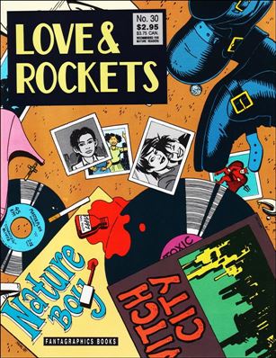 Love and Rockets (1982/09) issue 30-B Wraparound Cover