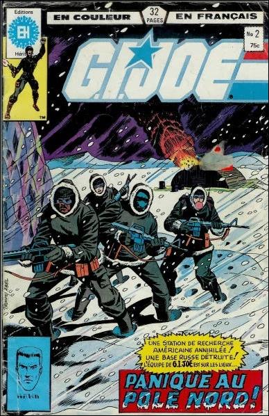 G.I. Joe: A Real American Hero issue 2-E French-Canadian Price Cover