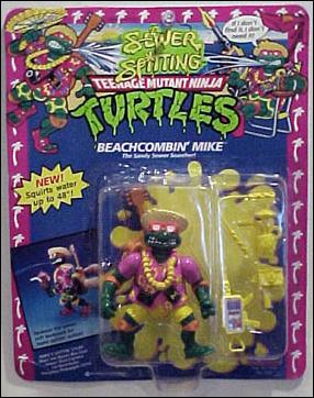 Teenage Mutant Ninja Turtles: Sewer Spitting figure 1 Beachcombin' Mike