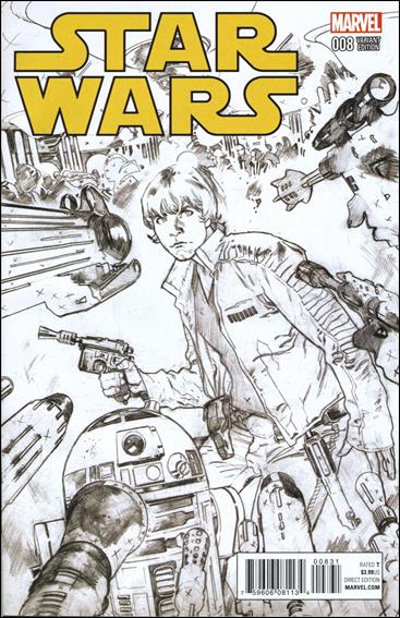 Star Wars (2015) issue 8-C Stuart Immonen 1:100 Sketch Cover