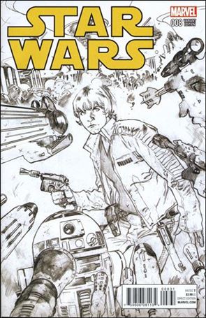 Star Wars (2015) issue 8-C Stuart Immonen 1:100 Sketch Cover