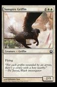 Magic the Gathering: Return to Ravnica (Base Set) card 25 Sunspire Griffin