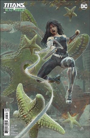 Titans: Beast World issue 5-B Bjorn Barends Cardstock Cover