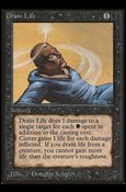 Magic the Gathering: Limited Edition Beta (Base Set) card 106 Drain Life