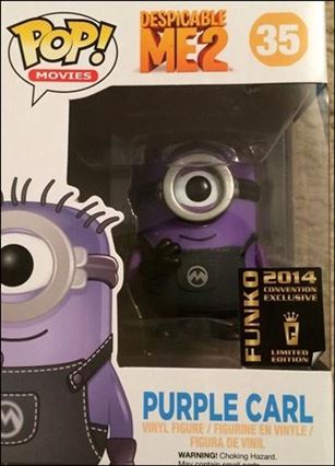 POP! Movies figure 35-D Carl (Purple) Convention Exclusive