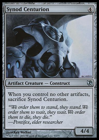 Magic the Gathering: Duel Decks: Elspeth vs. Tezzeret (Base Set) card 53 Synod Centurion